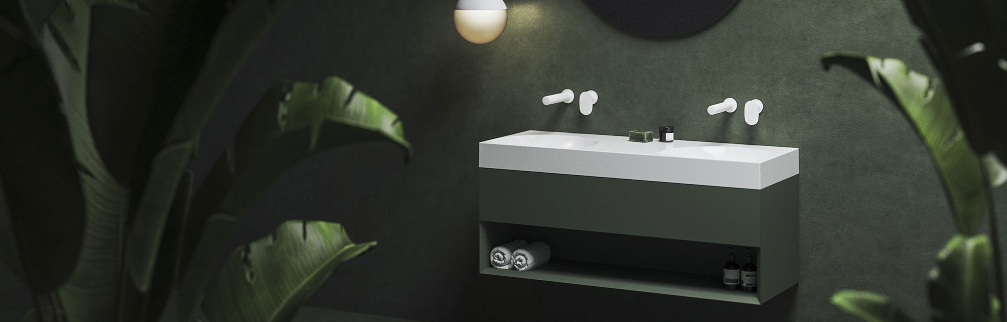 Lite Waschbecken- und Möbelkollektion, Ravak